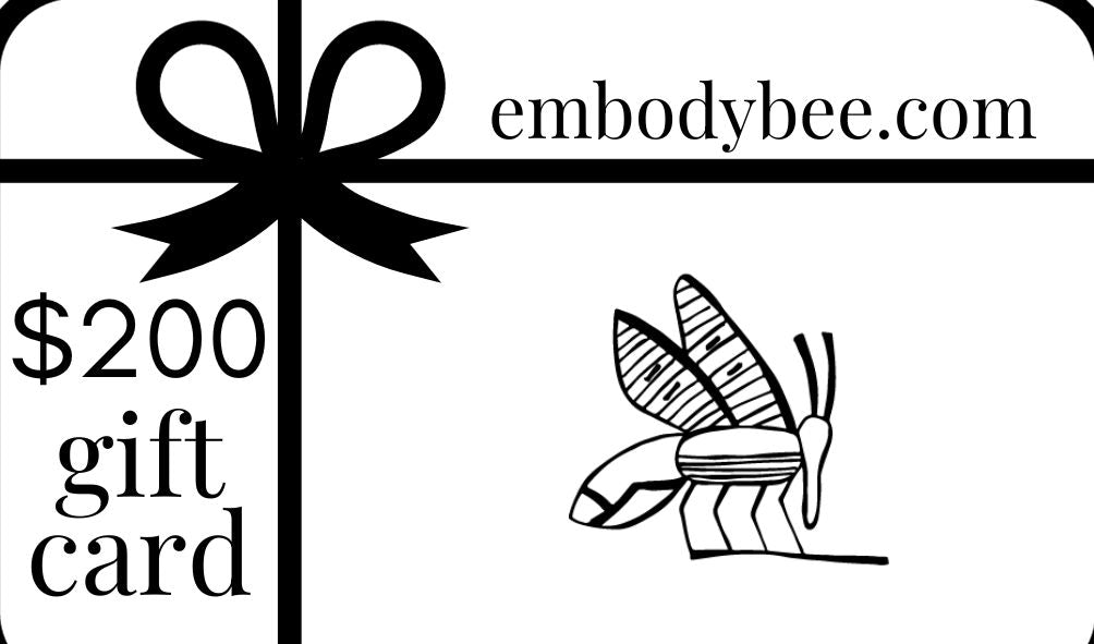 Embodybee Gift Cards