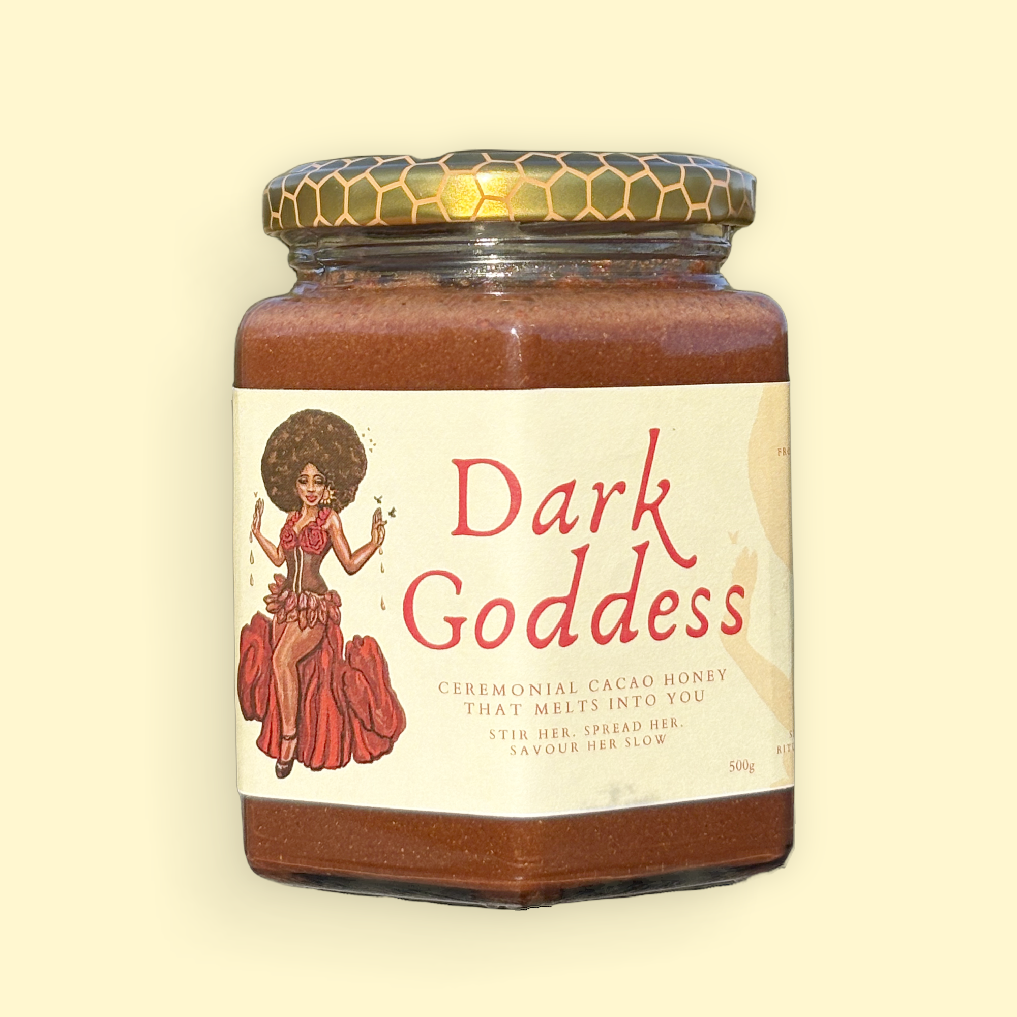 Dark Goddess | Ceremonial Cacao Honey